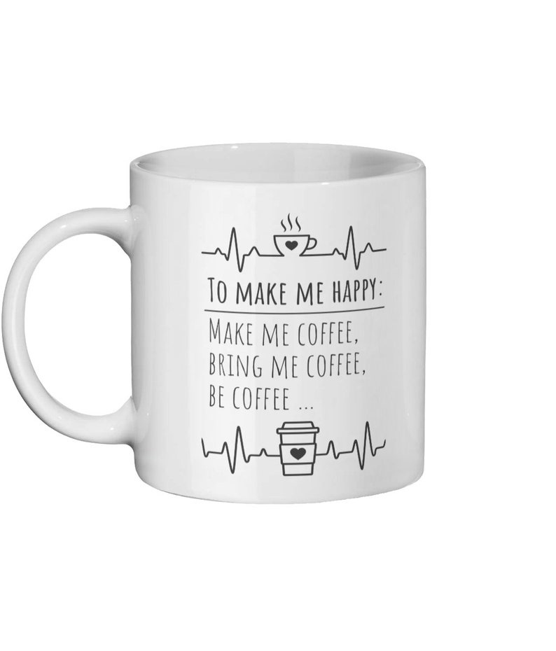Funny coffee quote mug