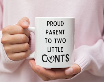 Funny Parent Mug – Rude Novelty Gift for Mum or Dad