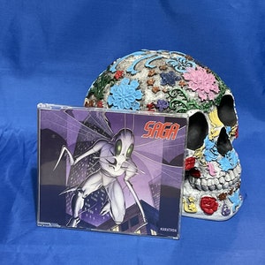 Saga - &#39;Marathon&#39; Limited Edition CD LP with Promo Edition, a Timeless Rock Journey & Mexican Skull