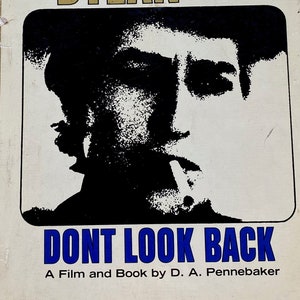 Bob Dylan &quot;Don&#39;t Look Back&quot; Photo Book - 1st Edition 1968