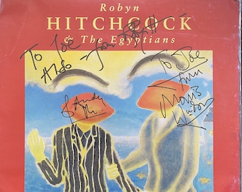 Robyn Hitchcock & the Egyptians Signed Promo Poster, 1993