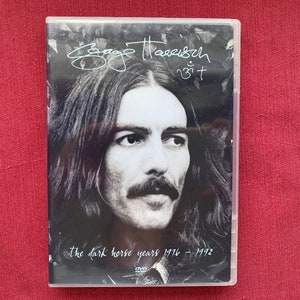 George Harrison, Rare DVD, “the Dark Horse Years” - Etsy