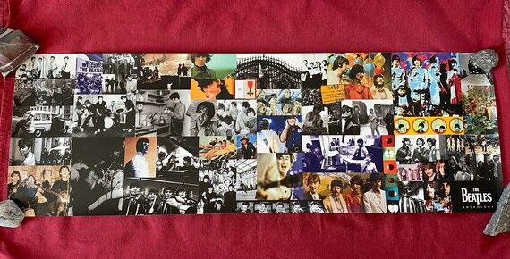 Beatles Anthology Mural Poster, Limited Edition, Rare, 1990s - Etsy