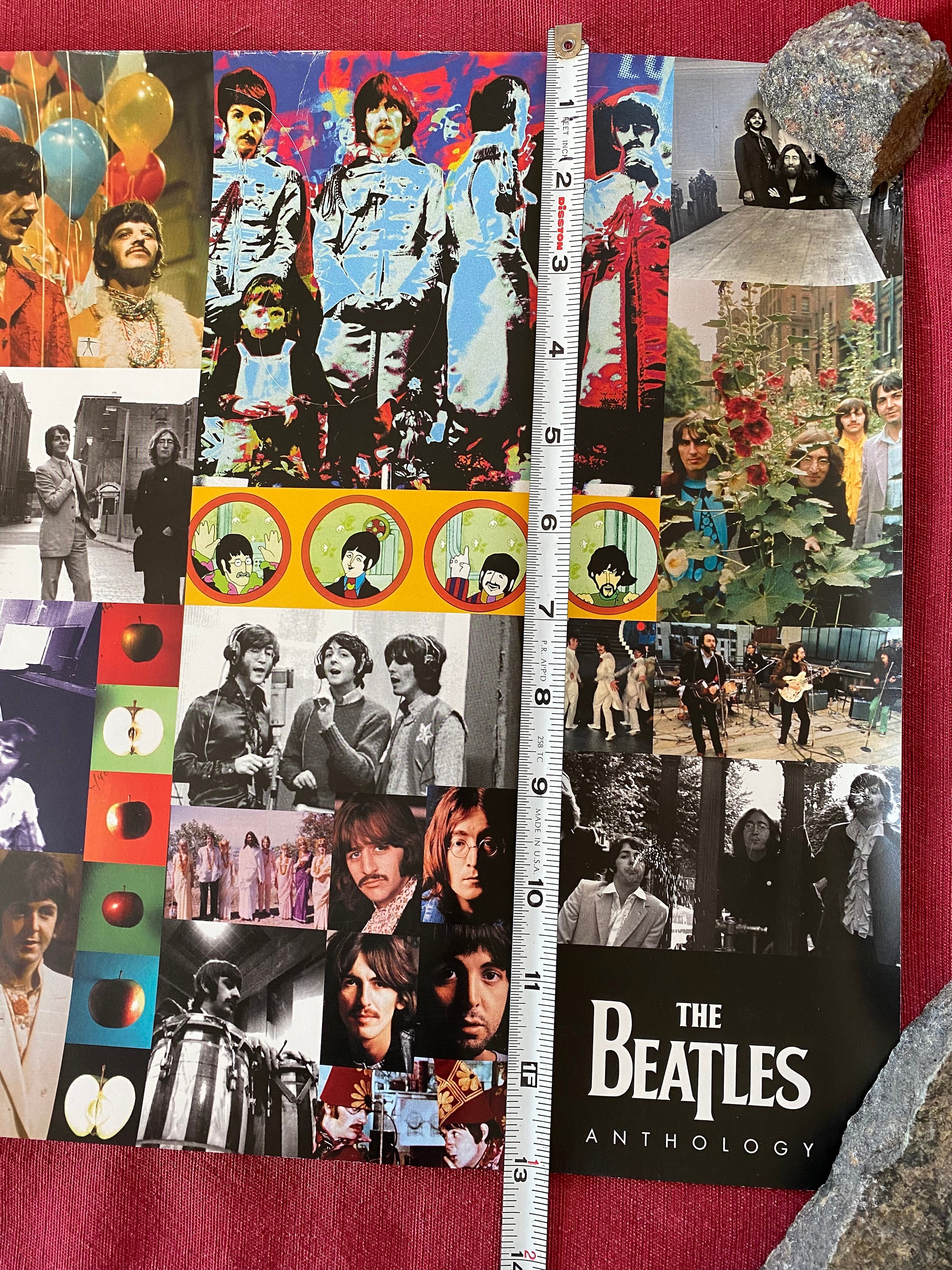 Beatles Anthology Mural Poster, Limited Edition, Rare, 1990s - Etsy