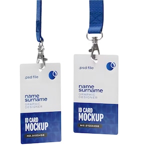 Impressão de crachás de identificação personalizados - Crachás de identificação personalizados para funcionários, eventos e escolas - Etiquetas de identificação com foto profissional para escritório - Cartões de identificação em massa