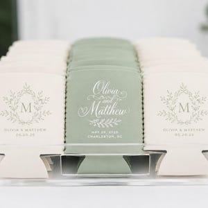 wedding can cooler
wedding favors
personalized koozie
custom wedding favor
wedding guest gift
names and date
bridal shower favor
rehearsal dinner
beach wedding favor
drink sleeve custom
wedding party gift
to have and hold
wedding koozie