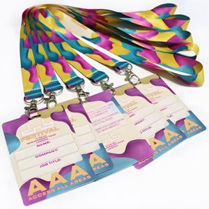 Aangepaste logo-evenementbadges Aangepaste VIP-tentoonstelling evenementpas toegang personeelsnaambadges Aangepaste plastic ID-kaarten voor werknemers Aangepaste portemonnee-badge