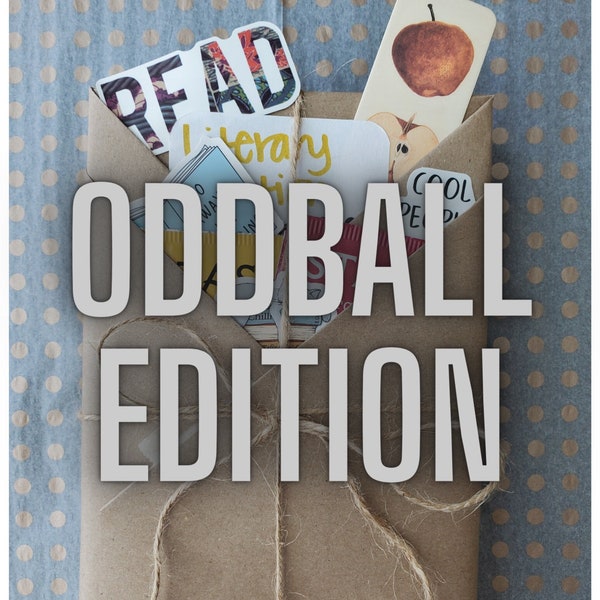 Oddball Edition: Blind Date with a Book | Unusual | Bookish Couple | Gift | Reader | Bibliophile Present | Self-Care Package | Book Worm