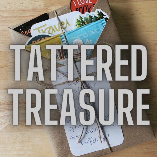 Tattered Treasure: Blind Date with a Book | Unusual | Bookish Couple | Gift | Reader | Bibliophile Present | Self-Care Package | Book Worm