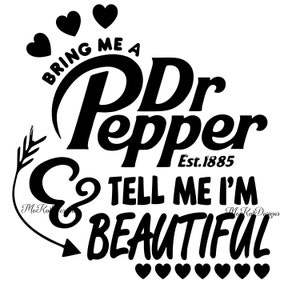 Breng me een soda SVG, PNG Cut File