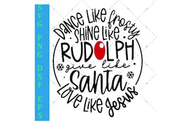 Dance Like Frosty Love Like Jesus Bundle Svg, Png, Pdf, Cut files