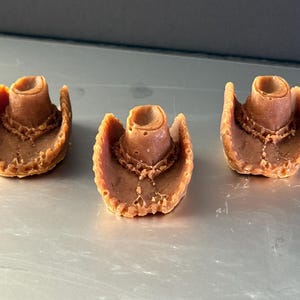 Leather Cowboy/Cowgirl Hat Goat Milk Soaps