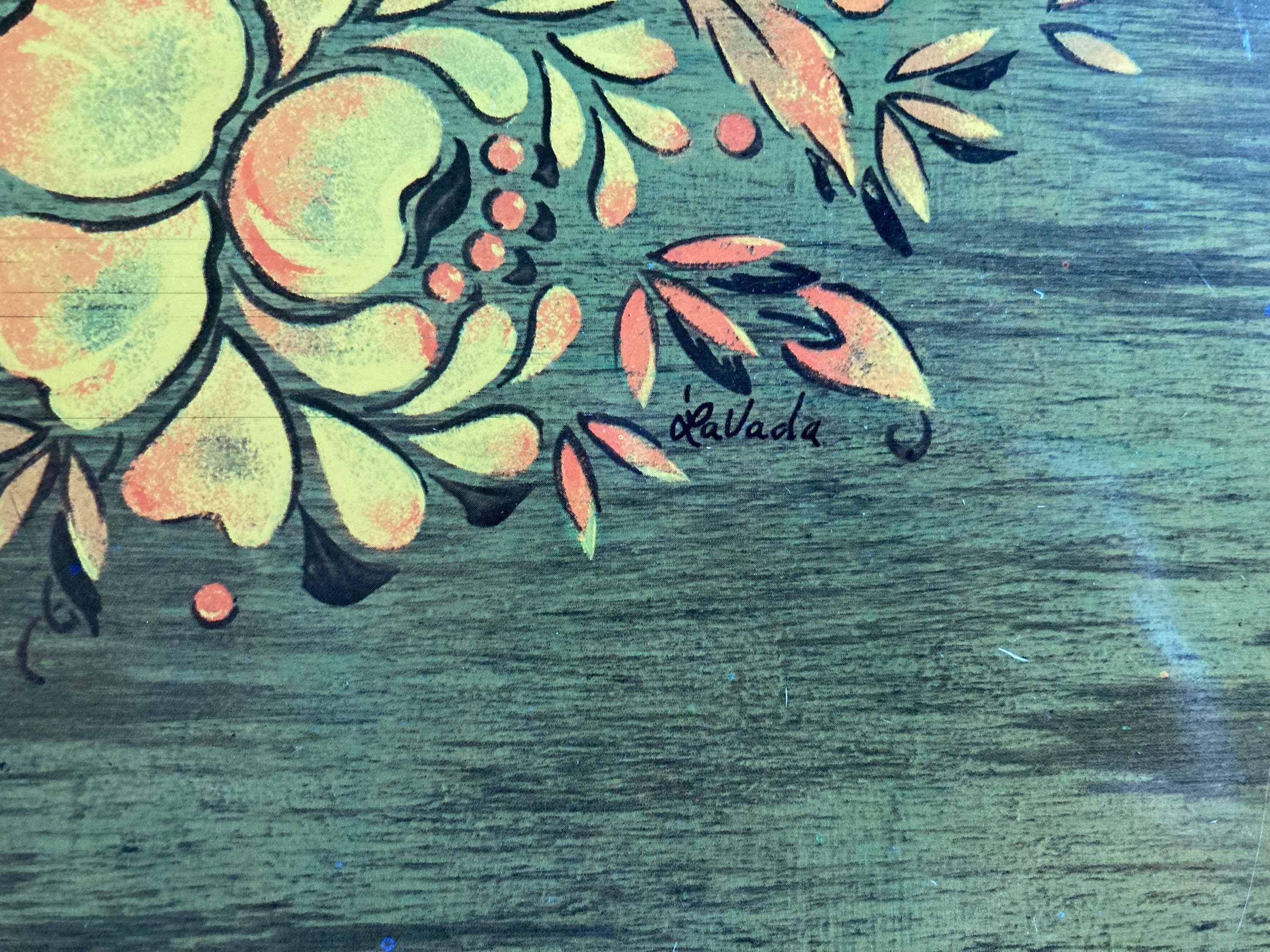 Vintage Lavada Mid Century TV Trays Etsy