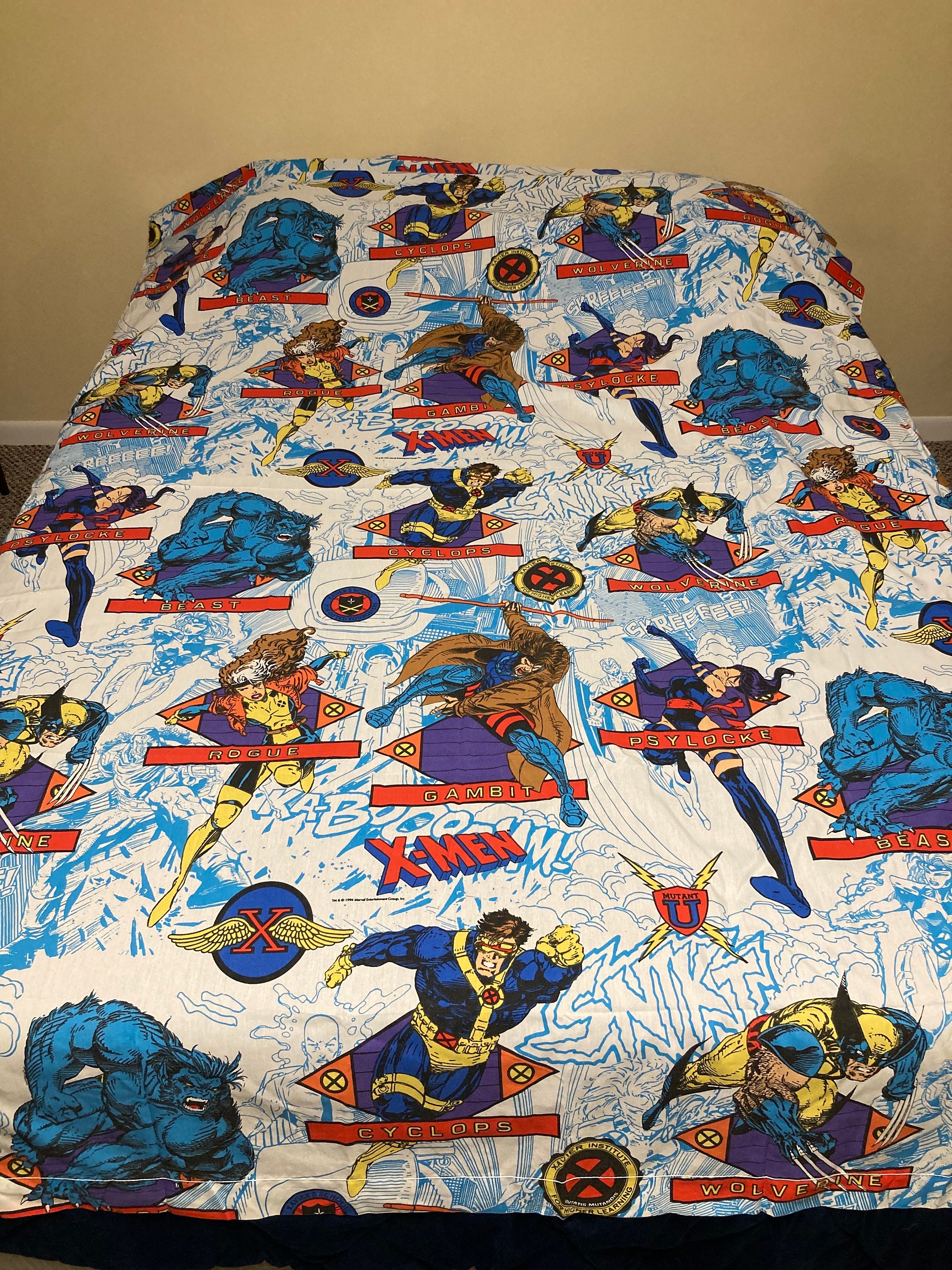Vintage X-men Sheet 1994 Twin - Great Shape - Etsy