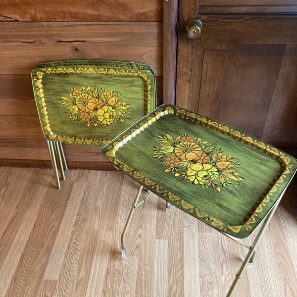 1950s Tv Trays Etsy