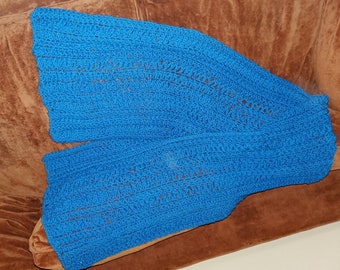 hairpin lace shawl