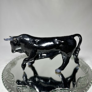 Bronze sculpture &#39;Bull&#39; by Paul Artus