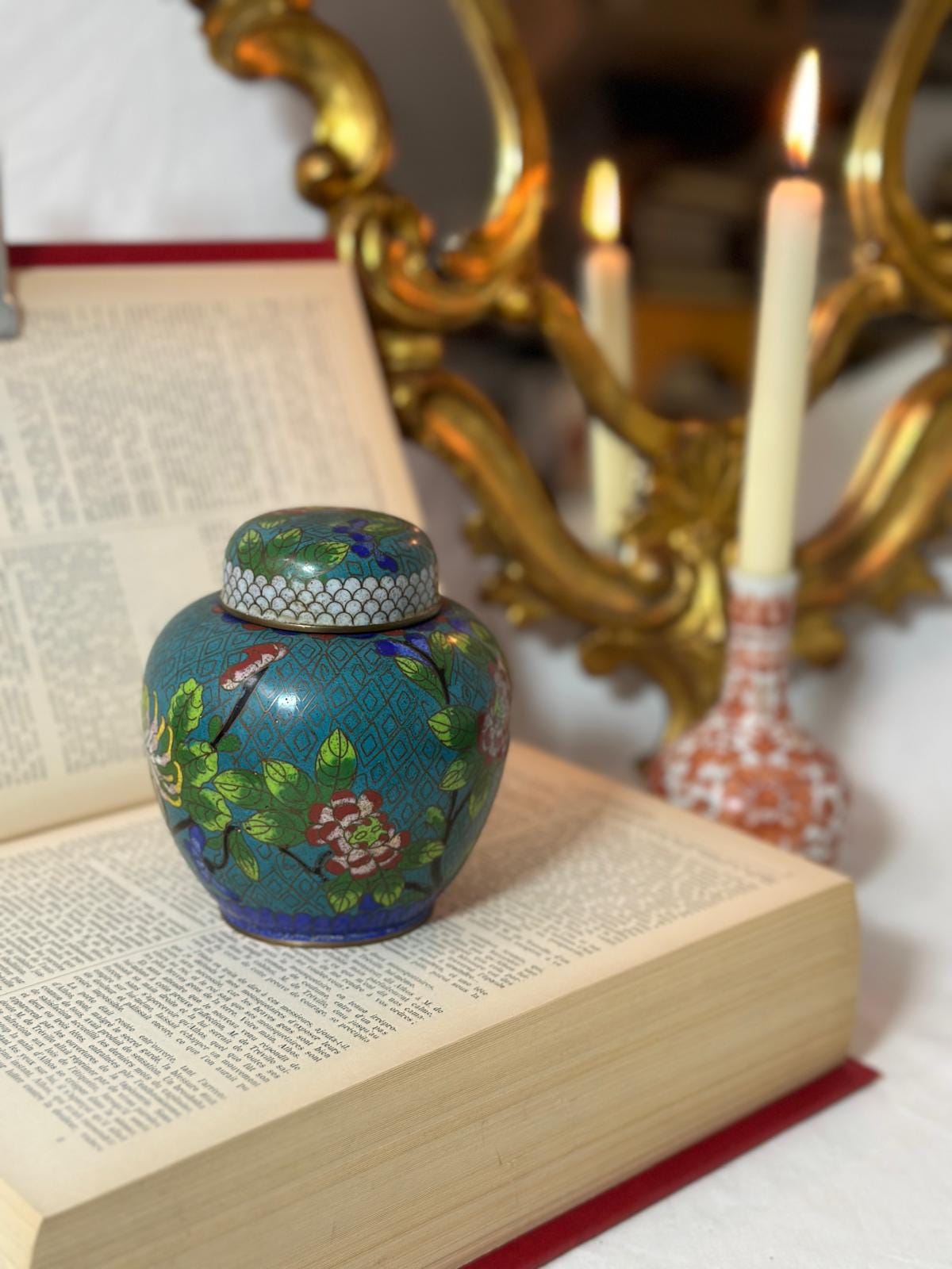 Paire De Vases à Gingembre Poole Pottery 6 Pouces, Glaçure Irisée Satinée - Vintage Années 1990