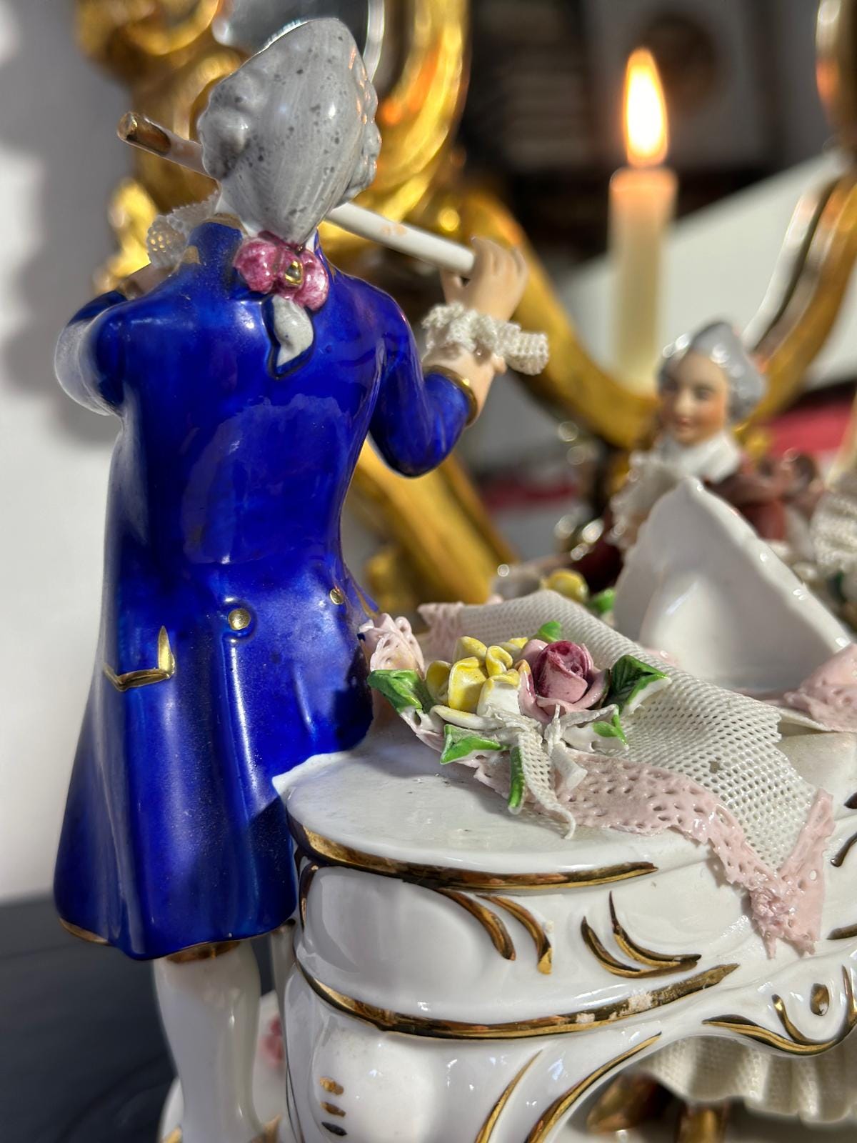 Porcelain Figurine Titled 'the Orchestra' By - Etsy