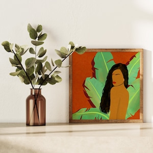 Kerala | Banana Leaves | South Asian Woman