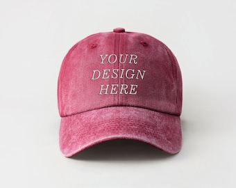 Personalized Cap with Name and Logo, Custom Embroidered Bridesmaid Cap, Unique Dad Cap Baseball Cap, Perfect Gift for Bachelorette Party