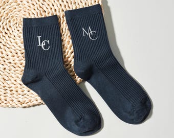 Meias personalizadas para padrinhos, presente para pedido de casamento, meias bordadas para casamento, meias sociais masculinas personalizadas, presentes exclusivos para padrinhos