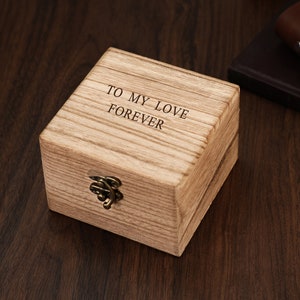 Wooden Watch Box For Men,Personalised Watch Box for Fathers Day Gift, Customised Wood Watch for Dad Husband Boyfriend image 8