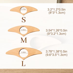 Custom Wooden Book Page Holder for One Hand Reading, Personalized Name Engraved Thumb Ring Bookmark, Perfect Gift for Readers & Book Lovers image 9