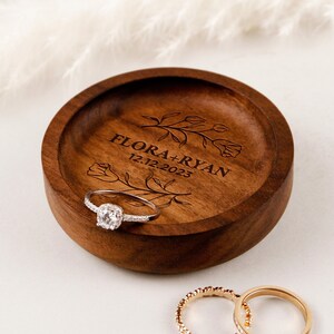 Personalized Engagement Ring Dish, Ring Holder, Engagement Gift, Bridal Shower Gift Ring Dish Engagement Gift John Lewis