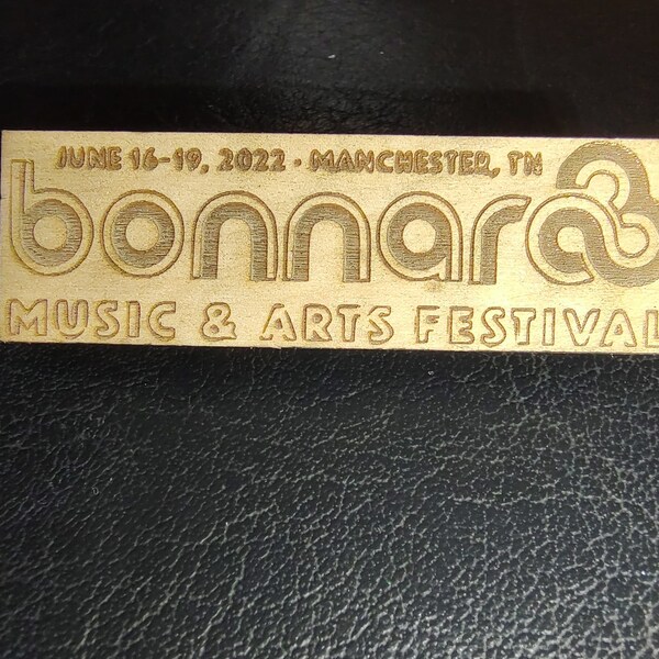 Bonnaroo Hat Pin