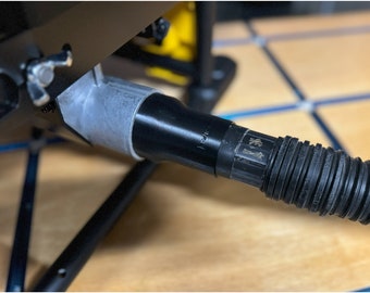 Adaptador de manguera de 1-7/8" para puertos de recolección de polvo de 2-1/2" - ¡Funciona con DeWalt, Milwaukee, Ridgid, Bosch, Makita y más! - HECHO EN EE.UU