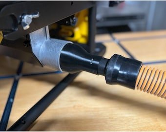 1-1 / 4-Zoll-Schlauchadapter für 2-1 / 2-Zoll-Entstaubungsöffnungen - Funktioniert mit DeWalt, Milwaukee, Ridgid, Bosch, Makita und mehr! - MADE IN DEN USA