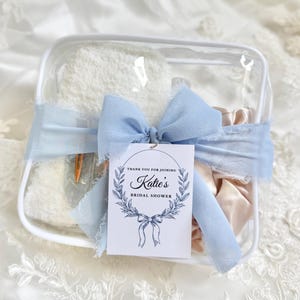 Bridesmaid Proposal Gift Bag for Bachelorette Party Something Blue Spa Bundle for Wedding Party Women Favors Blue Theme Bridal Shower Gift