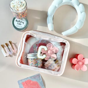 Personalized Girl Sleepover Party Gift Favor for Tween Gift Birthday Party Favor Bags for Teen Niece Birthday Gift for Slumber Party Favors