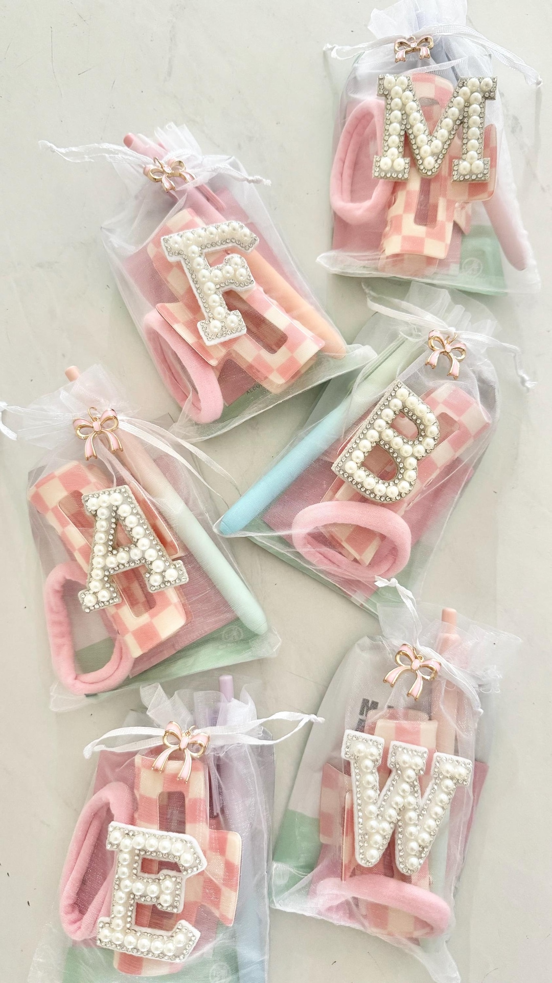 Goodie Bag Party Favor for Pajama Party Girl Birthday Treat Bag