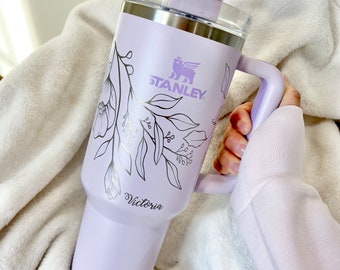 40oz Custom Sublimation Stanley Mug with lid and handle – All Things Faith  TEES