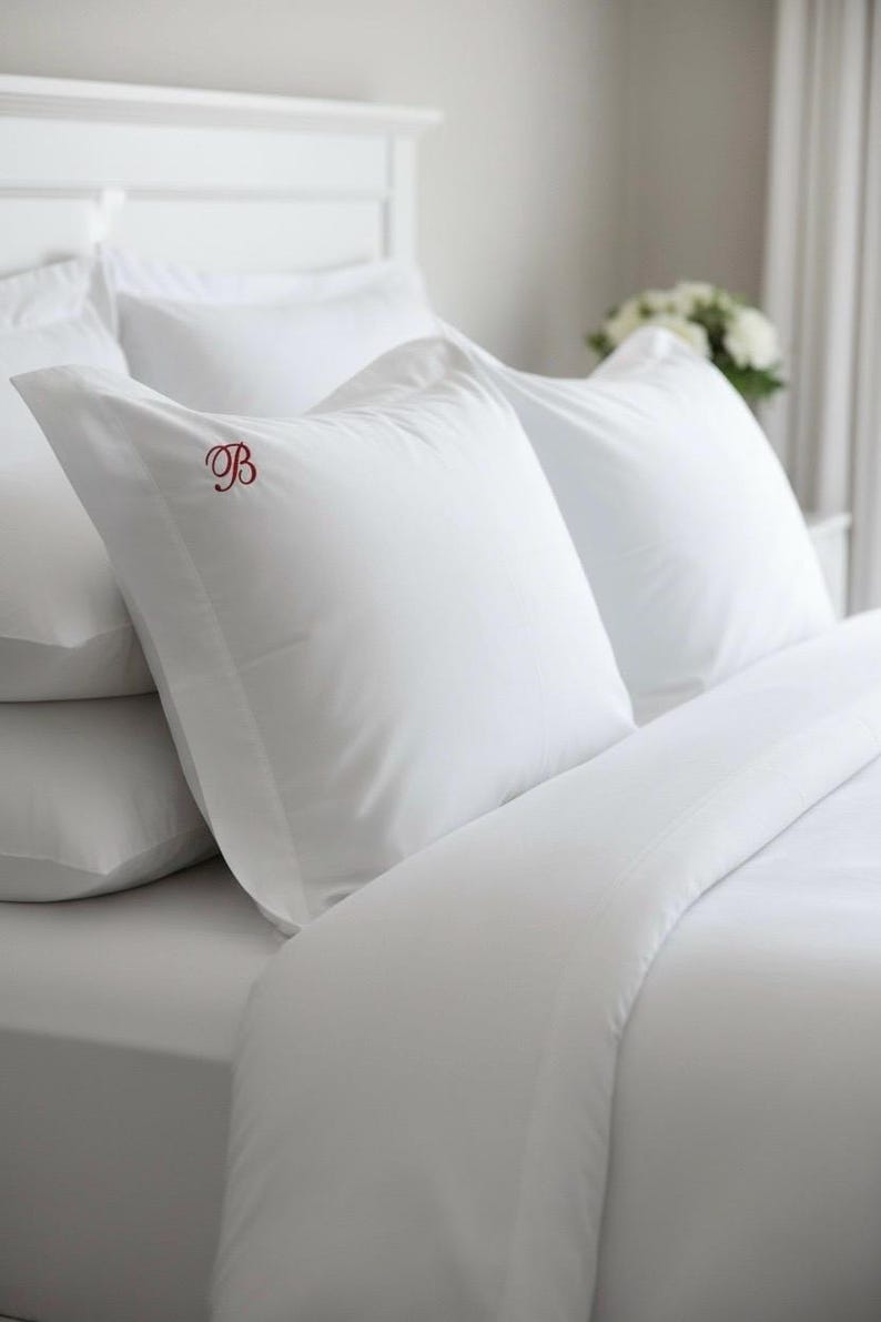 embroidered pillowcase with name personalized pillow cover with initial monogram custom name pillow for bride keepsake gift newly engaged friend wedding shower present engagement gift idea bridal bedroom decor heirloom pillow cover custom wedding pillow personalized home decor romantic bride to be engagement keepsake personalized bedding monogram pillowcase custom name embroidery wedding anniversary bridal shower decor sentimental keepsake pillow best friend engagement embroidered pillow cover