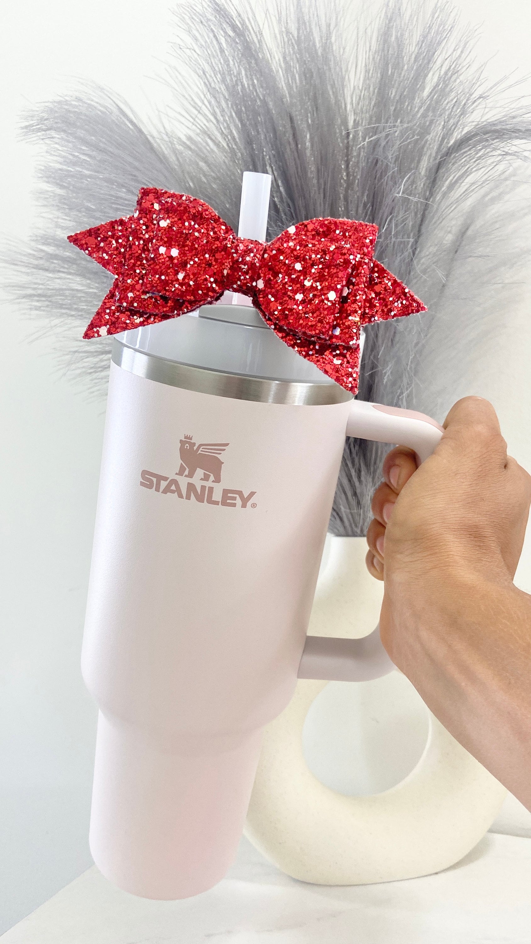 Stanley Tumbler Bow Tumbler Straw Bow Stanley Accessory Stanley Cup Bow  Tumbler Bow Stanley Accessories Hydrojug Bow Simple Modern Bows Gift 