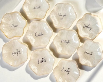 Custom Ring Dish for Bridal Party Favor Jewelry Dish for Maid of Honor Gift Trinket Dish for Girl Graduation Gift for Bride Bridal Shower