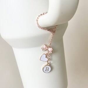 RF REENFAYA Cup Charm Keychain Set - 26 A-Z Letters With Gold Chain, Stanley/Yeti Tumbler Accessories - View #4