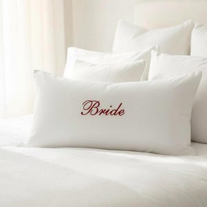 embroidered pillowcase with name personalized pillow cover with initial monogram custom name pillow for bride keepsake gift newly engaged friend wedding shower present engagement gift idea bridal bedroom decor heirloom pillow cover custom wedding pillow personalized home decor romantic bride to be engagement keepsake personalized bedding monogram pillowcase custom name embroidery wedding anniversary bridal shower decor sentimental keepsake pillow best friend engagement embroidered pillow cover