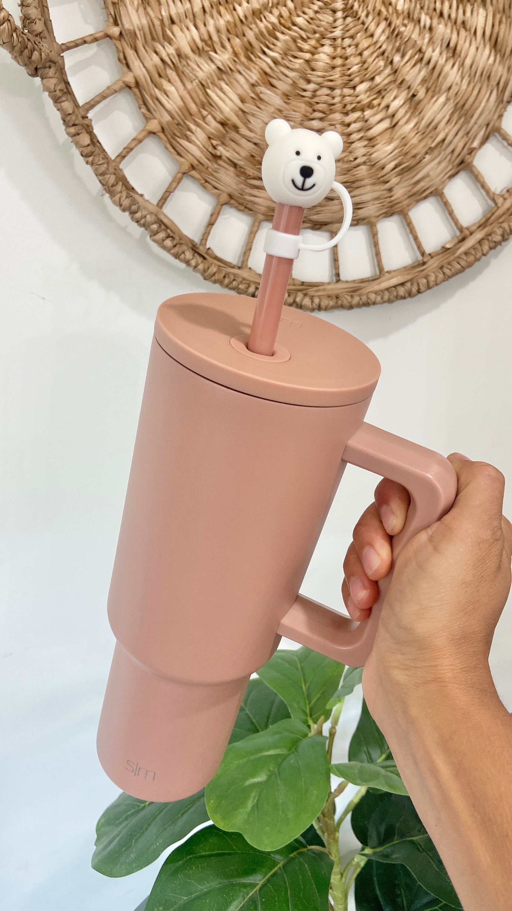 Simple Modern Accessory Straw Cap Topper Water Bottle Tumbler Cup Drink Cover  Simple Modern Dust Cover Straw Tumbler Cover Daisy Straw Cover 