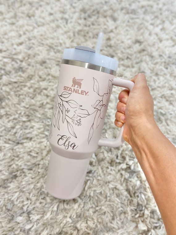 Stanley Dining | Stanley 40 oz. Quencher H2.0 FlowState Tumbler Polar Swirl Nwt | Color: Gray/White | Size: Os | Hannahsgoodeye's Closet