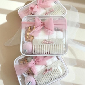 Bridal Party Thank You Gift Bag for Wedding Party Bridesmaid Gift for Bride Honeymoon Vacation Spa Kit for Bride Tribe Bulk Bachelorette Kit