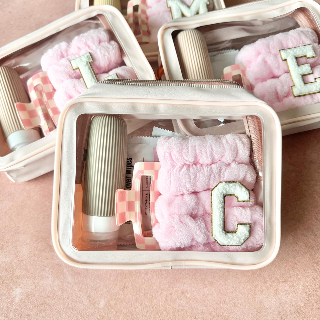 Slumber Party Kit Makeup Bag Spa Party Favor Bulk Goodie Bag for