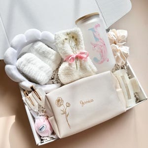 Caja de regalo para mimar a tu mujer, set de regalo para el 50.º cumpleaños, idea de regalo de autocuidado para ella, regalo para el 21.º cumpleaños, cesta de regalo para el 30.º cumpleaños.