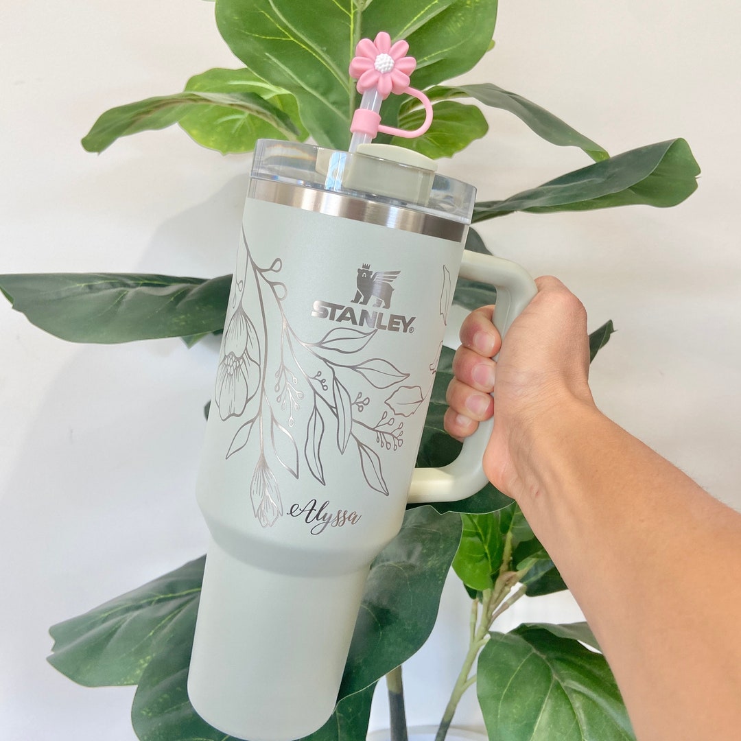 Custom Engraved Stanley Cup Tumbler Engraved Stanley Cup 40 Oz Custom