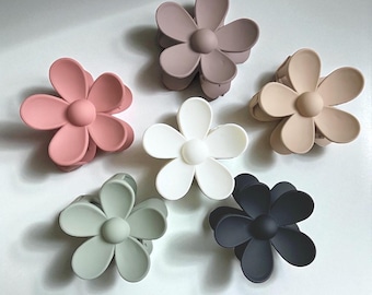 Flower Hair Claw Clip Daisy Flower Hair Clip Updo Hair Accessories Teen Hair Clip Daughter Hair Clip Christmas Teen Girl Stocking Stuffer