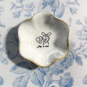 Bride ring dish personalized jewelry holder for engagement gift wedding day keepsake gift to bride from mom best friend engagement party gift bridal shower present engraved ring dish for bride to be elegant jewelry holder for wedding morning bride accessory tray custom name ring dish wedding keepsake jewelry storage gift engagement ring holder newly engaged woman unique wedding gift idea bride proposal gift from maid of honor timeless engagement ring tray for bride to be wedding box ring dish