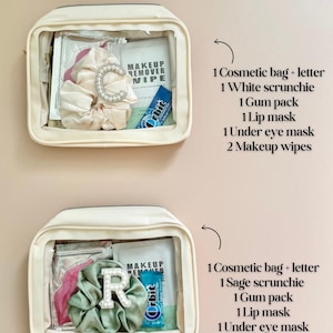 Cosmetic Bag for Bachelorette Party Hangover Kit Swag Bag Sage Wedding Gift Bridal Party Weekend Getaway Vacation Goodie Bags for Girls Trip coastal bachelorette merch sage color theme bridal shower goodie bag filler for lake weekend girls trip gifts
